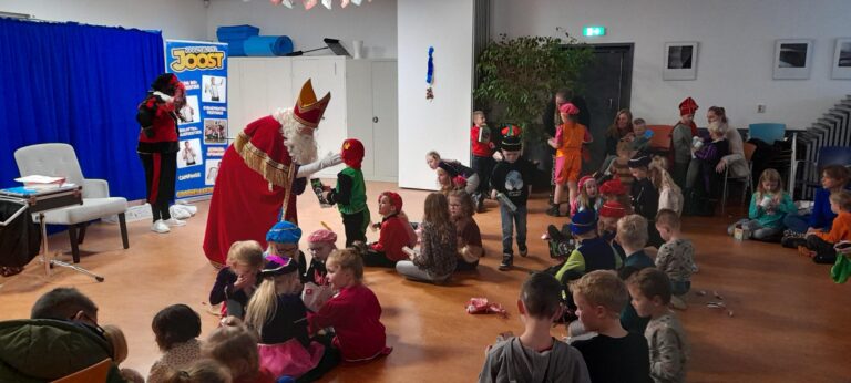 Sinterklaas was meer dan welkom in De Schakel